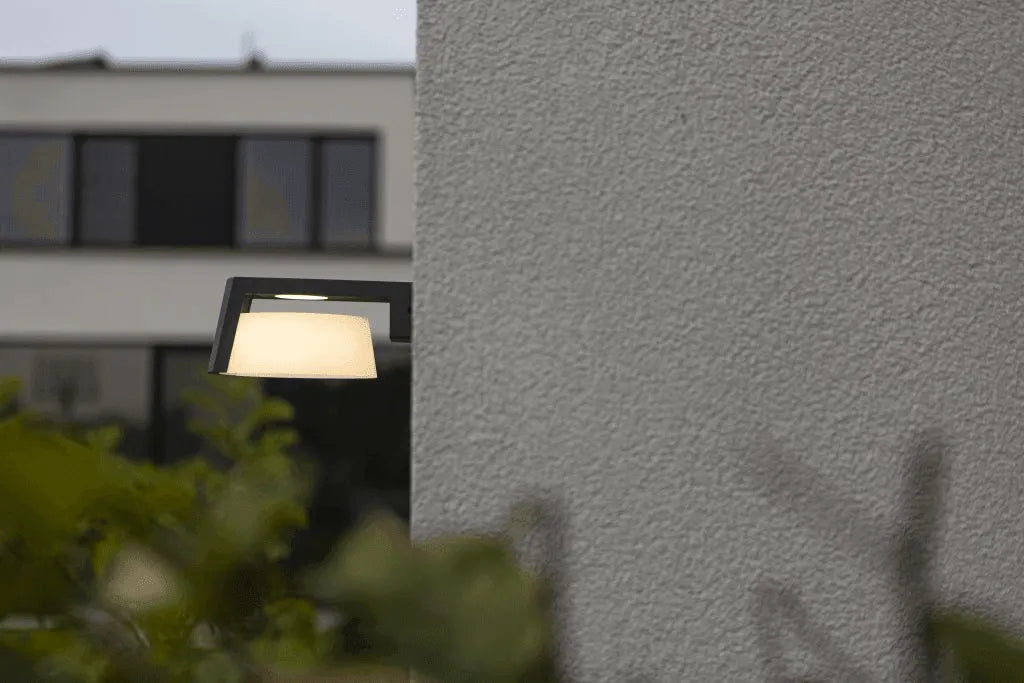 Buitenlamp zwart Moon LED downlighter donkergrijs helder wit 4000K - FOIR