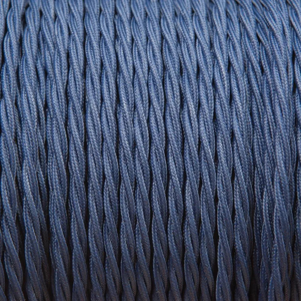 Navy blauw elektriciteit kabel