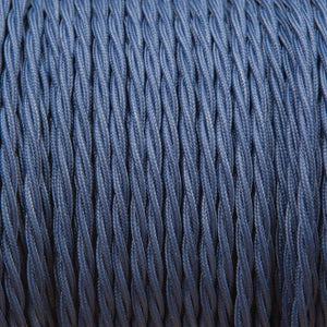 Navy blauw elektriciteit kabel