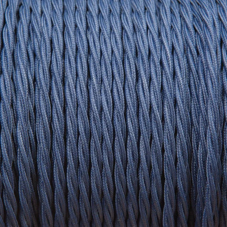 Navy blauw elektriciteit kabel