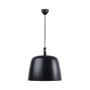 Zwarte hanglamp met ingebouwde LED lichtbron 'Norbi 40' DFTP 40 cm - FOIR
