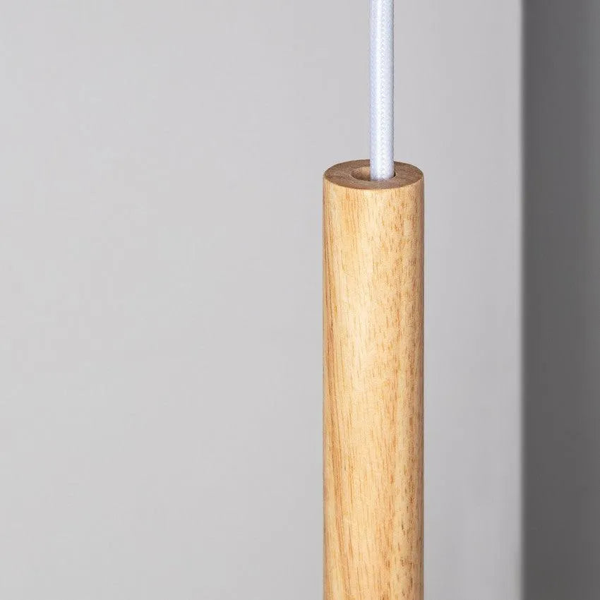 Hanglamp noors design hout ontwerp