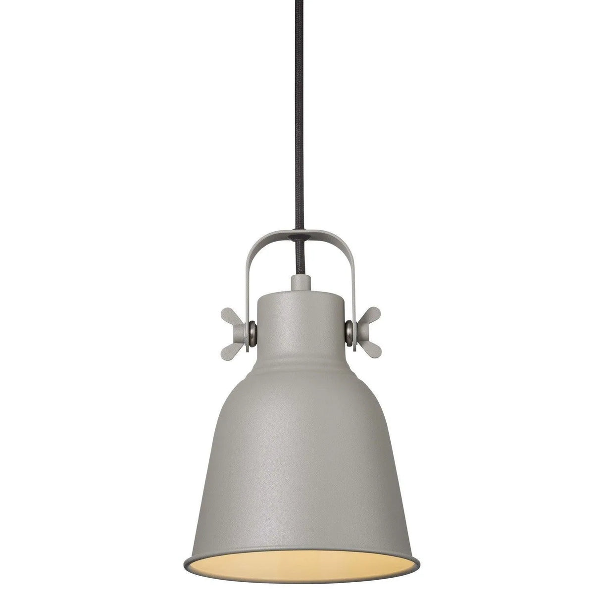 Nordlux Adrian 16 grijs industrieel E27 fitting 