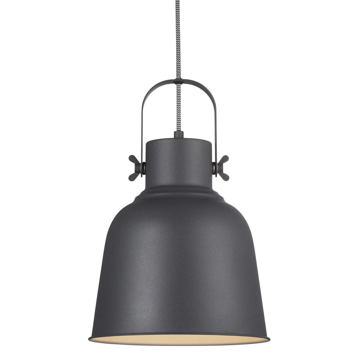 Nordlux hanglamp E27 fitting zwart modern 250mm
