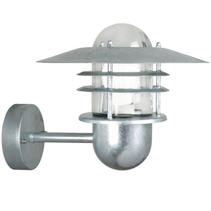 Nordlux agger wandlamp gegalvaniseerd modern E27 fitting