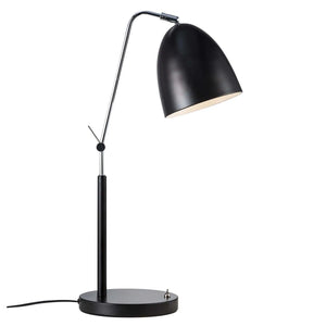 Nordlux alexander tafellamp E27 fitting zwart verstelbaar met schakelaar