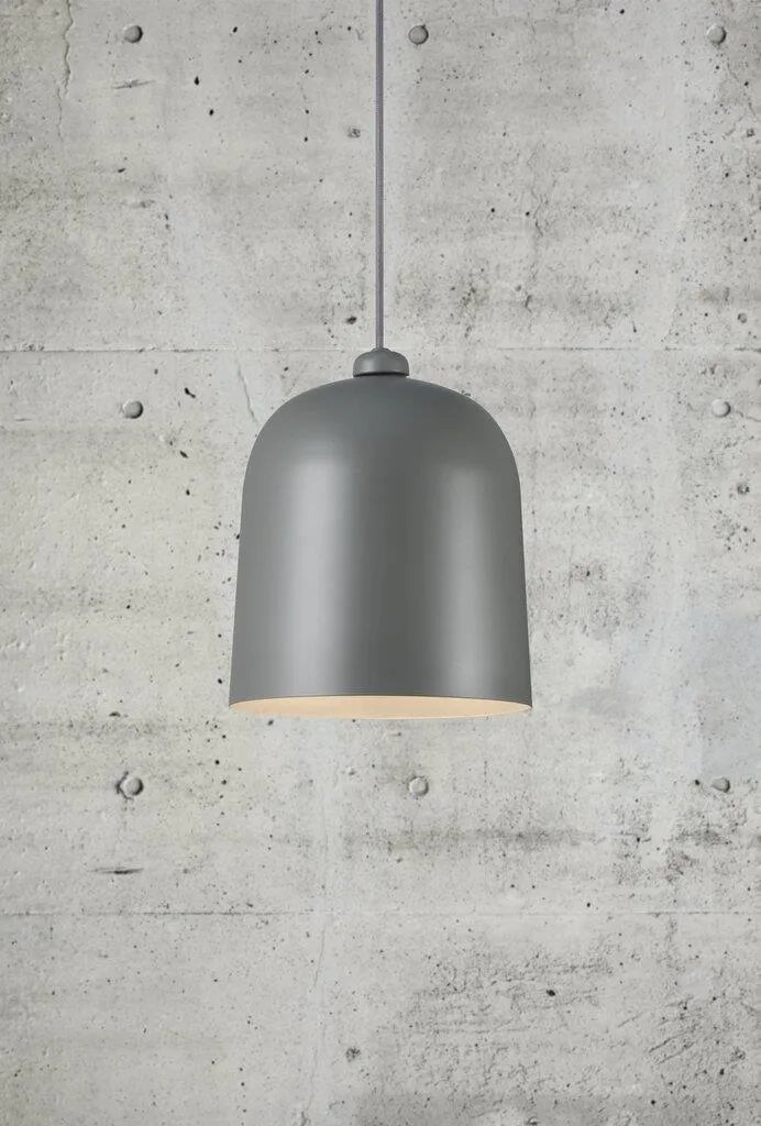 Hanglamp verstelbaar grijs 'Angle' 10W LED warm wit dimmer DFTP 20 cm - FOIR