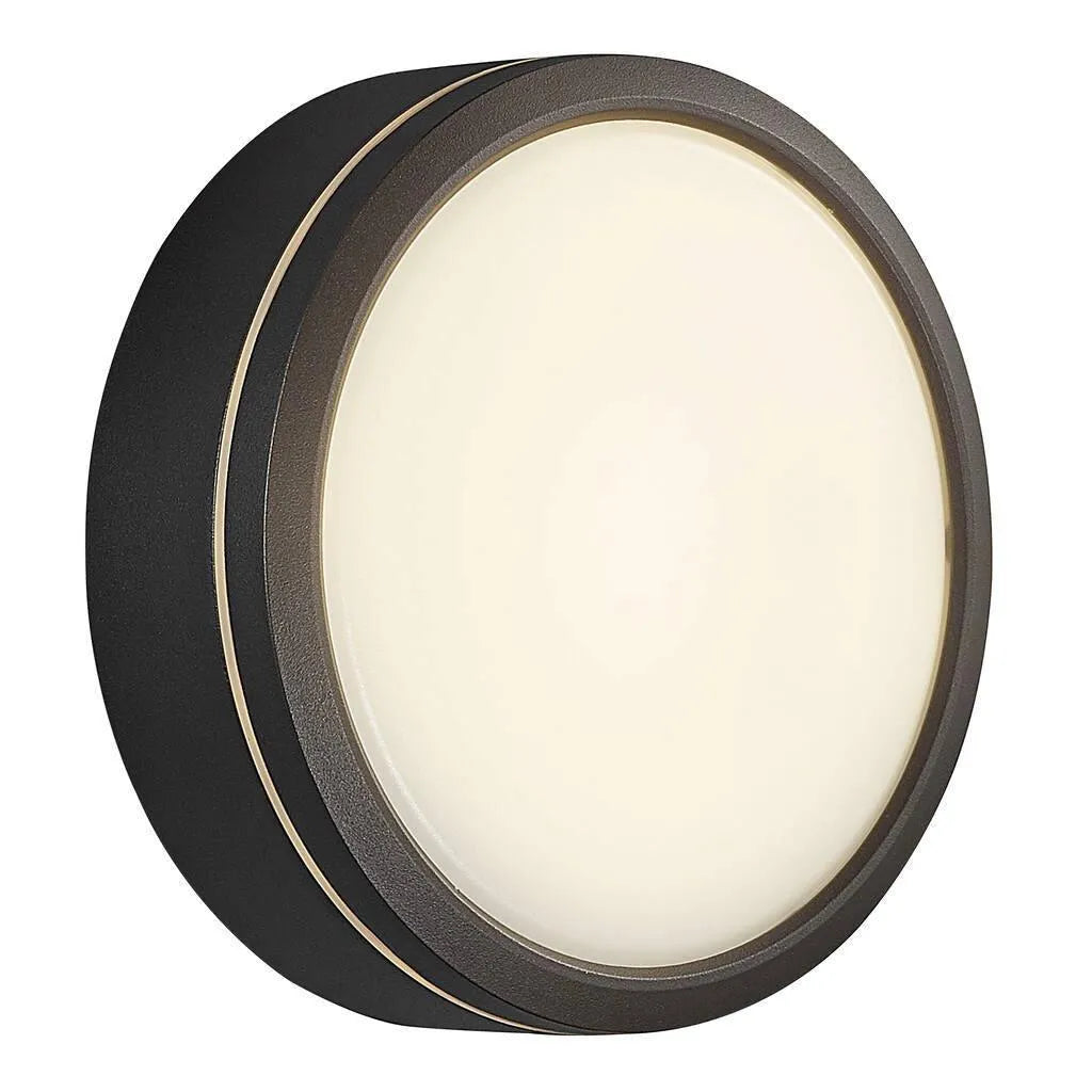 Buitenlamp rond led lamp met radar systeem