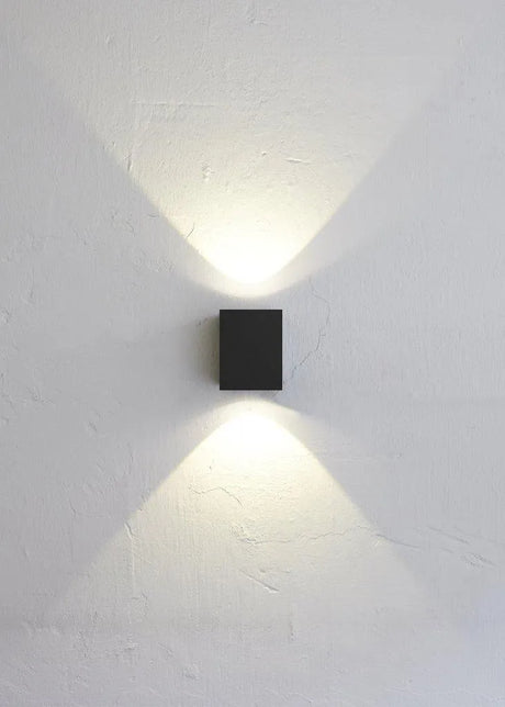 Nordlux canto zwart gevelverlichting modern led lamp buitenlamp
