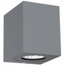 Buitenlamp vierkant Up down 'Canto kubi 2' Nordlux 2x6W warm wit