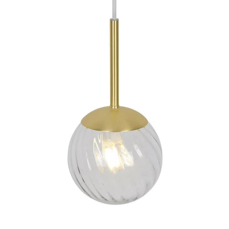 Hanglamp glas e14 fitting led lamp modern