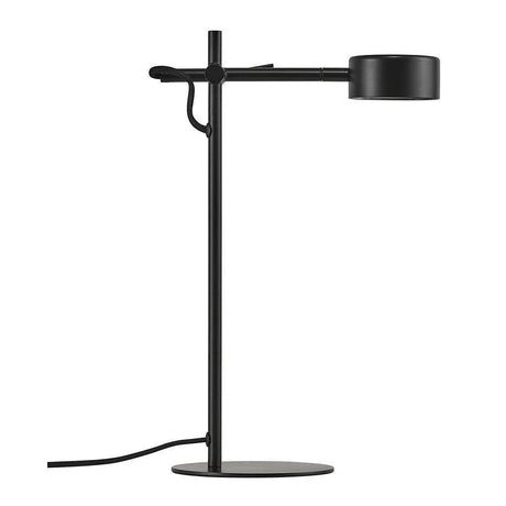 Nordlux 2010835003 5704924001185 Clyde zwart modern LED tafellamp binnen warm witte lichtbron ingebouwd