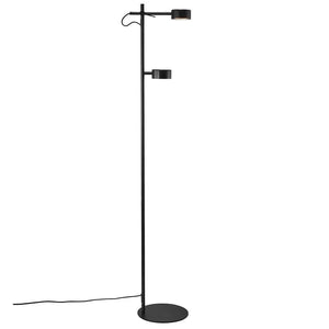moderne zwarte staande lamp Nordlux clyde 