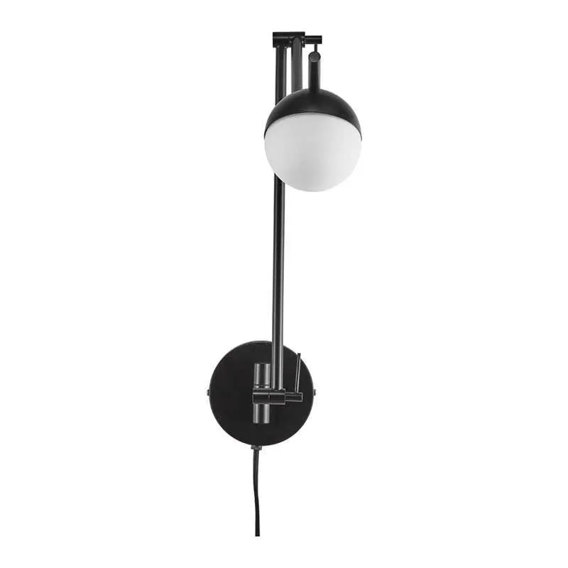 Wandlamp verstelbaar gemaakt van metaal en glas 2010971003