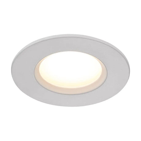 Nordlux inbouwspot wit rond design led lamp warm wit