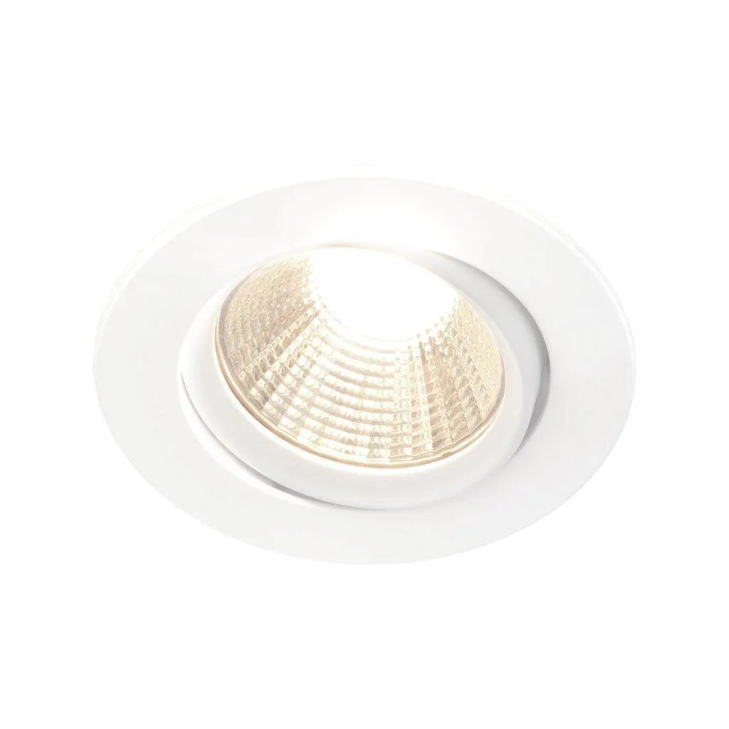Inbouwspot wit verstelbaar Dorado 3-pack Nordlux LED inbouwspot 3x5.5W dimbaar warm wit - FOIR