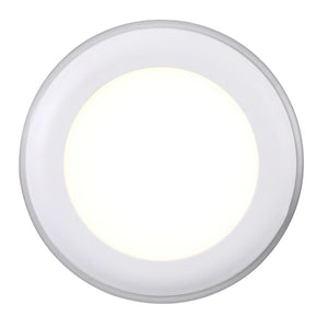 kleine inbouwspot plafond met verschillende lichtstanden moodmaker warm wit metaal 