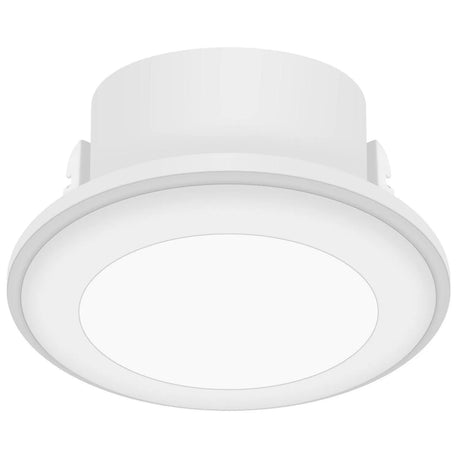 Moderne inbouwspot Nordlux moodmaker kunststof LED 2700K warm wit, metaal, Ip20 , LED inbouwspot Pavonis