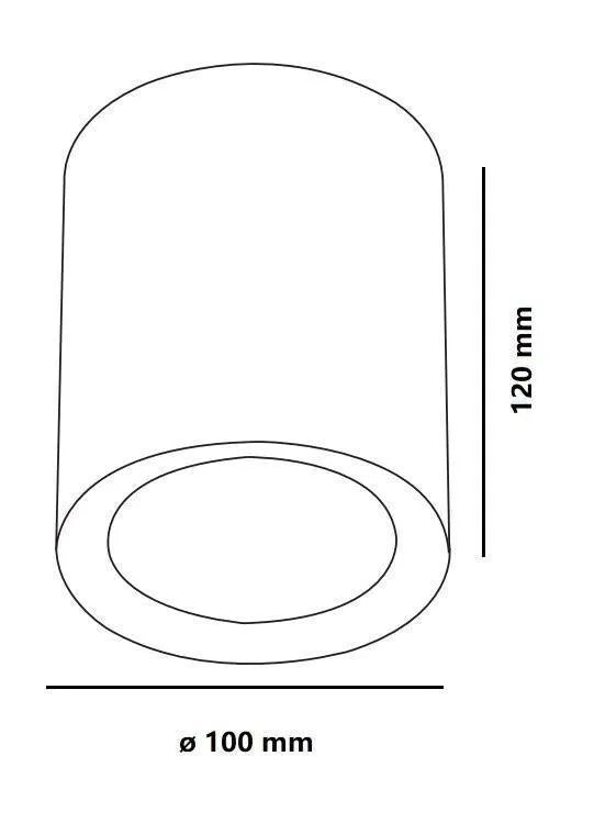 Wit plafondspot rond led lamp wit moodmaker nordlux1