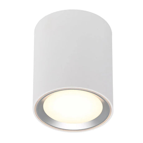 Nordlux fallon plafondspot opbouwspot long wit rond