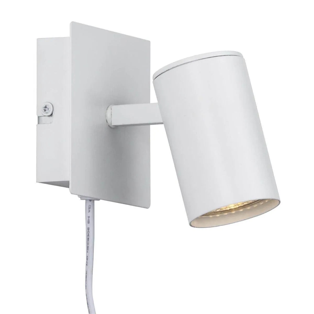 Wandlamp wit leeslamp slaapkamer GU10 led slaapkamer spot modern led lamp