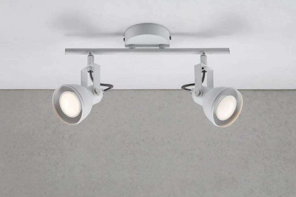 Moderne Nordlux plafondlamp met 2 spots Aslak double 5701581369085 , 45730101