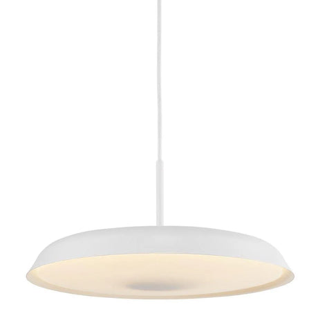 Led hanglamp wit modern voor boven de eettafel