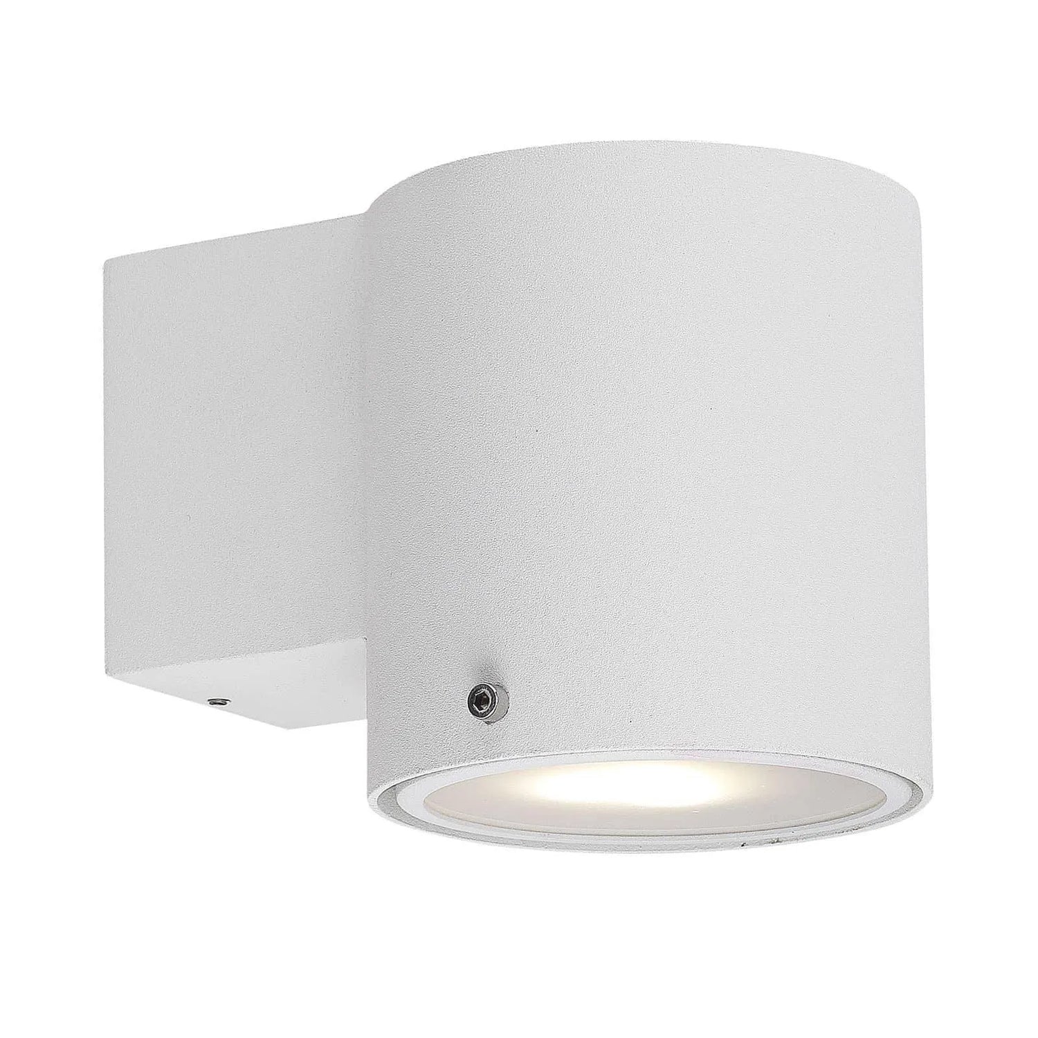Badkamerlamp wit Nordlux S5 metaal rond 