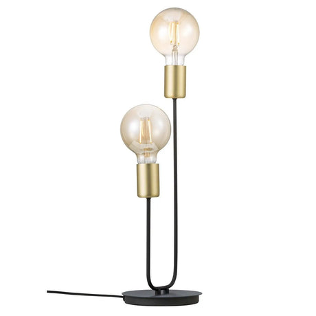Nordlux Josefine tafellamp modern e27 fitting goud zwart 