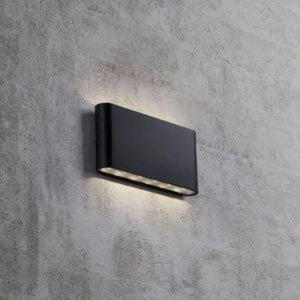 Moderne wandlamp zwart met ingebouwde LED lichtbron Kinver nordlux 84181003