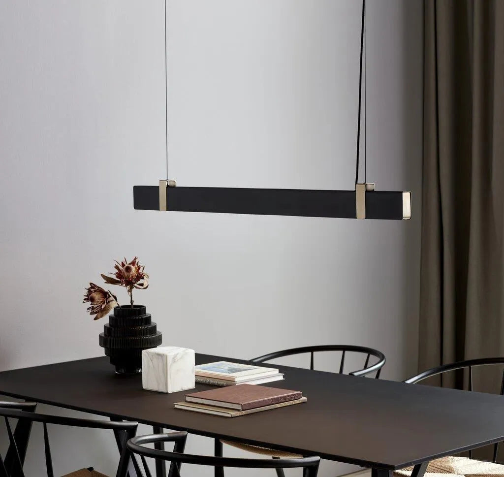 Nordlux Lilt hanglamp led zwart goud modern led lamp 
