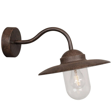 Nordlux luxembourg voordeur verlichting bruin modern E27 fitting