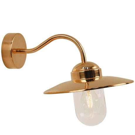 Nordlux Luxembourg E27 fitting koper wandlamp 