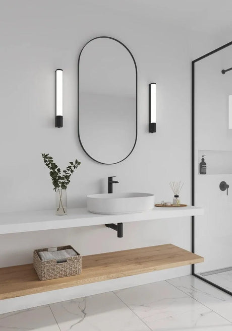 wandlamp zwart LED lichtbron nordlux malaika 49 design badkamerverlichting 