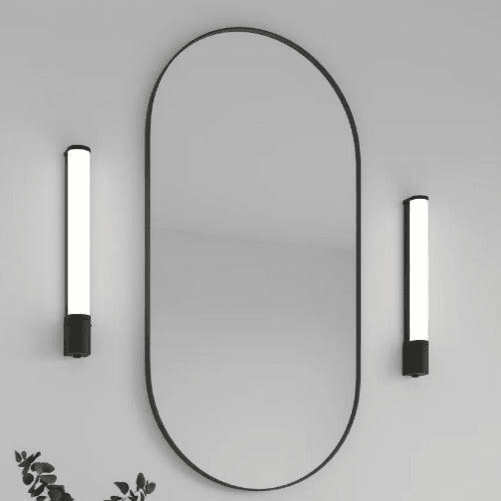 Wandlamp badkamer zwart met ingebouwde LED 'Nordlux Malaika 68 cm - FOIR