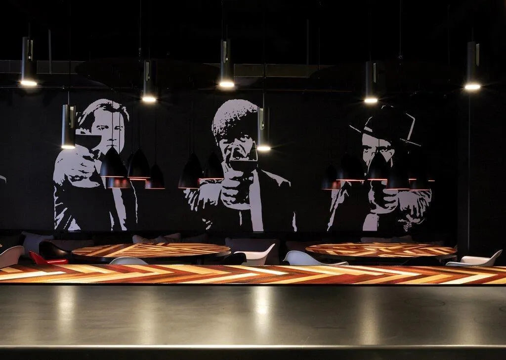Hanglamp MIB verstelbaar boven eettafel rond zwart 
