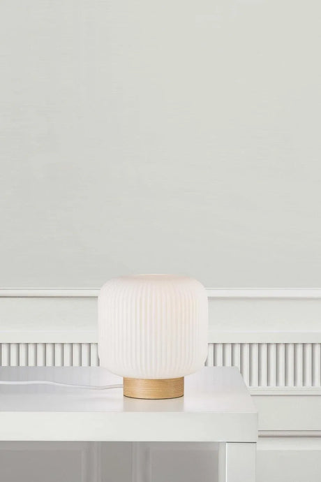 Nordlux milford tafellamp opaal glas E27 fitting