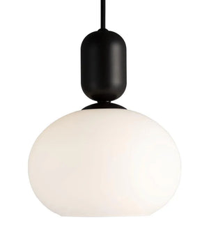 Nordlux Notti opaal glas wit modern zwart
