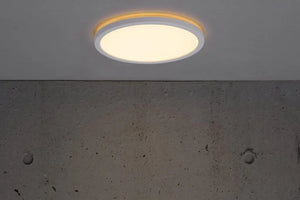 Nordlux Oja plafondlamp wit rond led lamp 244mm 