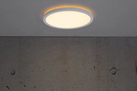 Nordlux Oja plafondlamp wit rond led lamp 244mm 