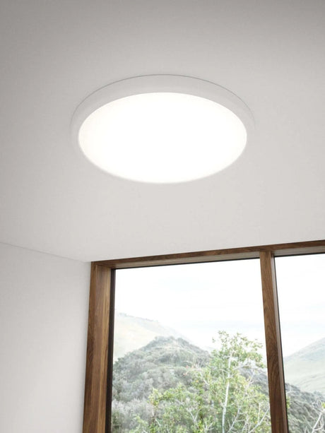 Plafondlamp wit modern IP54 led lamp 290mm