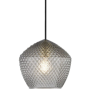 Hanglamp glas Nordlux orbiform e27 fitting glazen lampenkap