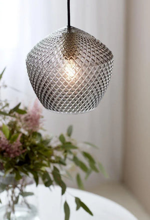 Hanglamp glas modern glazen lampenkap Nordlux orbiform modern 