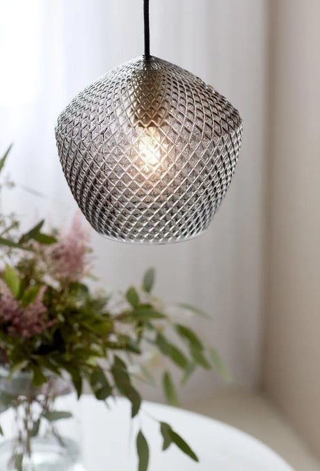 Hanglamp glas modern glazen lampenkap Nordlux orbiform modern 