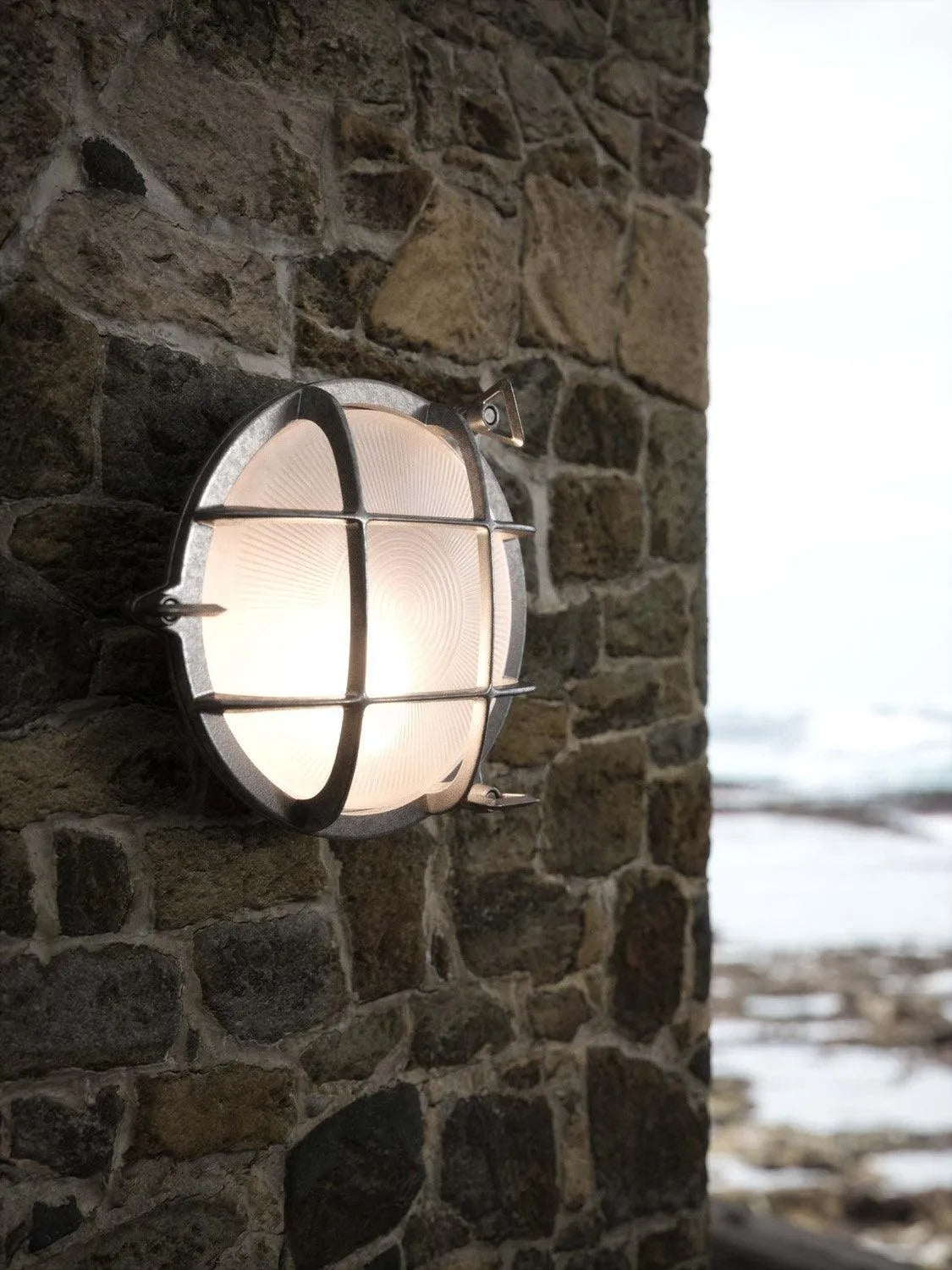 Nordlux polperro wandlamp scheepslamp zee nikkel