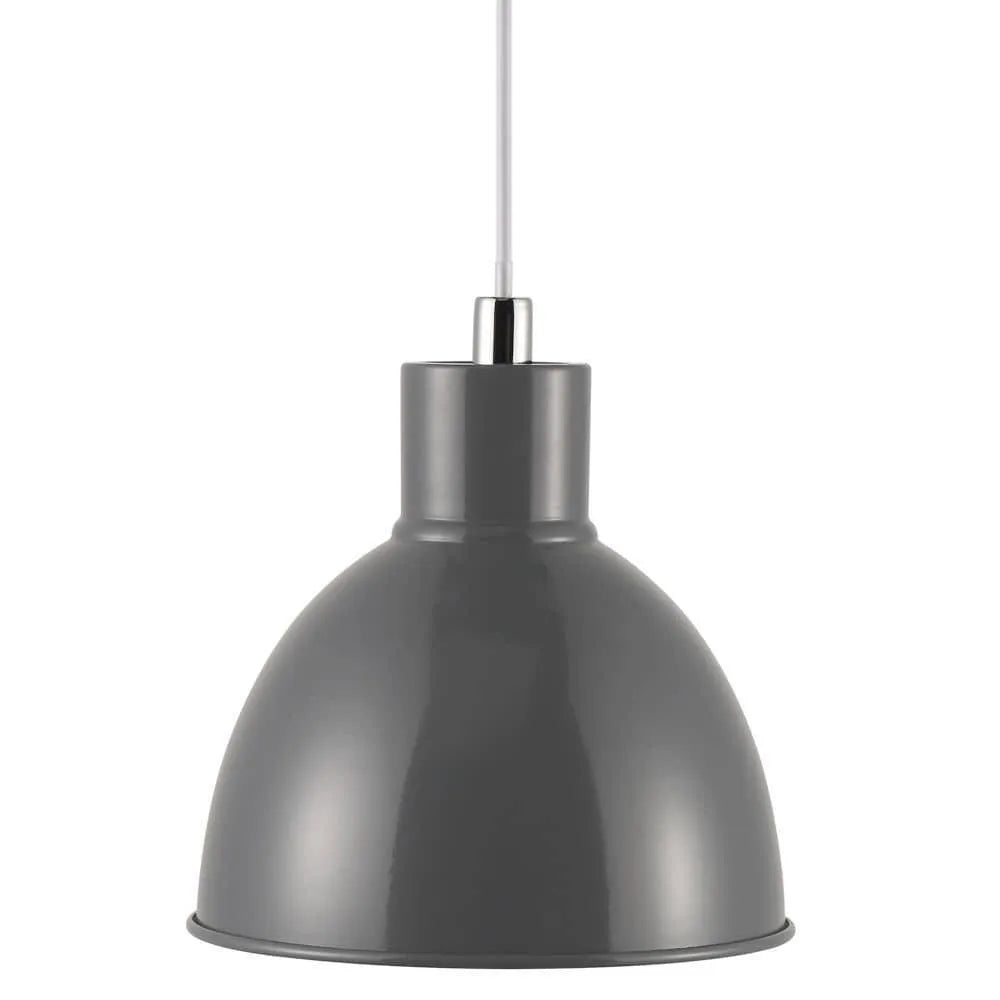 hanglamp antraciet metaal modern industrieel;