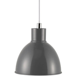 hanglamp antraciet metaal modern industrieel;