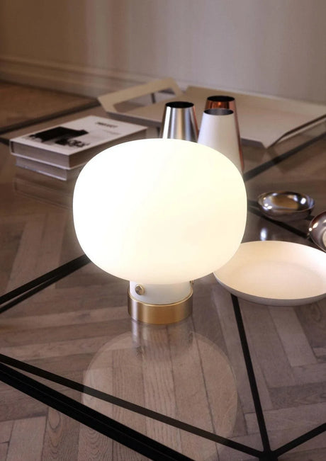 Nordlux raito tafellamp modern opaal glas