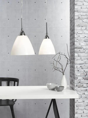 Nordlux read 20 hanglamp wit glas E27 fitting 200mm