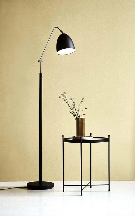 Vloerlamp zwart E27 fitting 140cm Nordlux alexander 